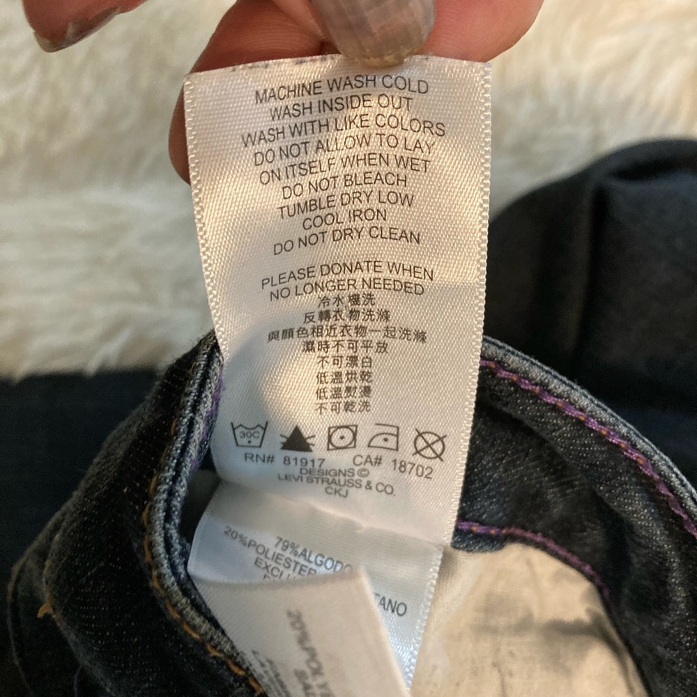 🍀5/$25🍀Levi’s Denim Leggings/ skinny jeans - Picture 14 of 14
